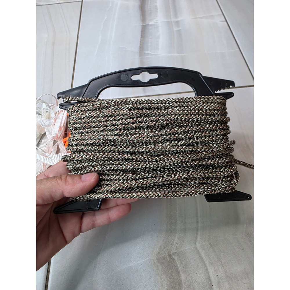 Outdoor Survival Cordage Bundle‎ Paracord Camo Rope Twine and Nylon Webbing Set - Picture 13 of 16